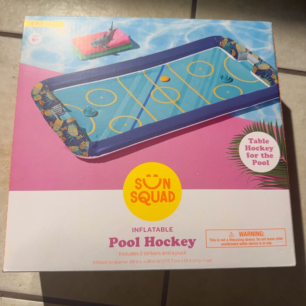 Sun Squad Inflatable Pool Hockey